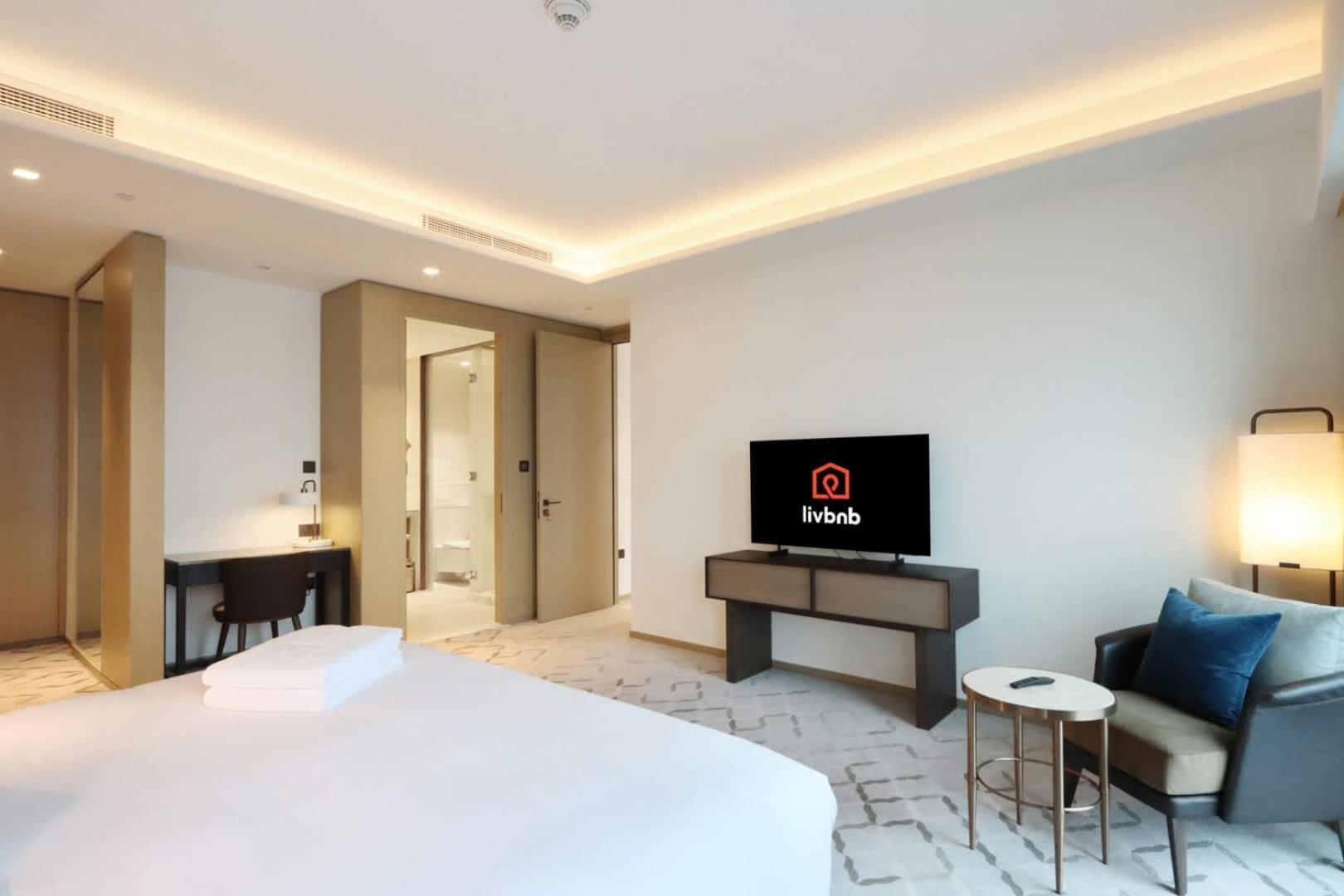 Livbnb - Premium 3br With Burj Skyline View Dubai