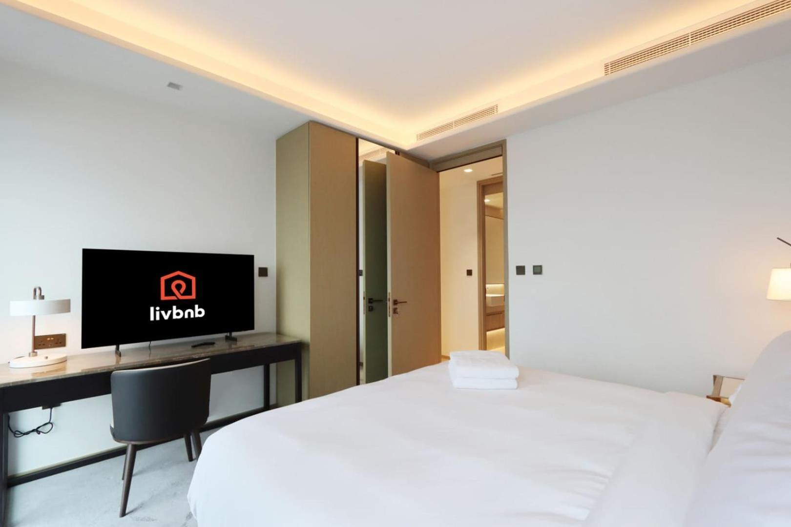 Livbnb - Premium 3br With Burj Skyline View Apartment Dubai